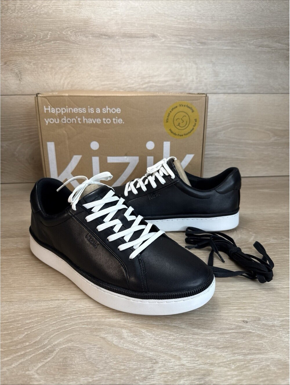 New KIZIK SONOMA MENS SZ 10.5 Sneakers SHOES IN BLACK